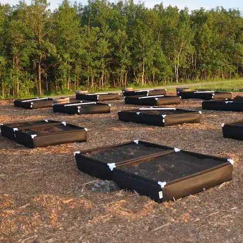 Flower planting  garden bed garden  raised bed garden bed outdoor