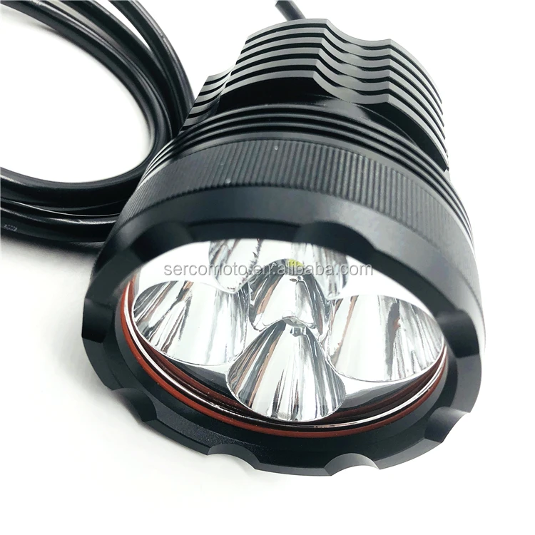 Motorcycle Black Projector Daymaker Hid Led Light Bulb Headlight for big bike