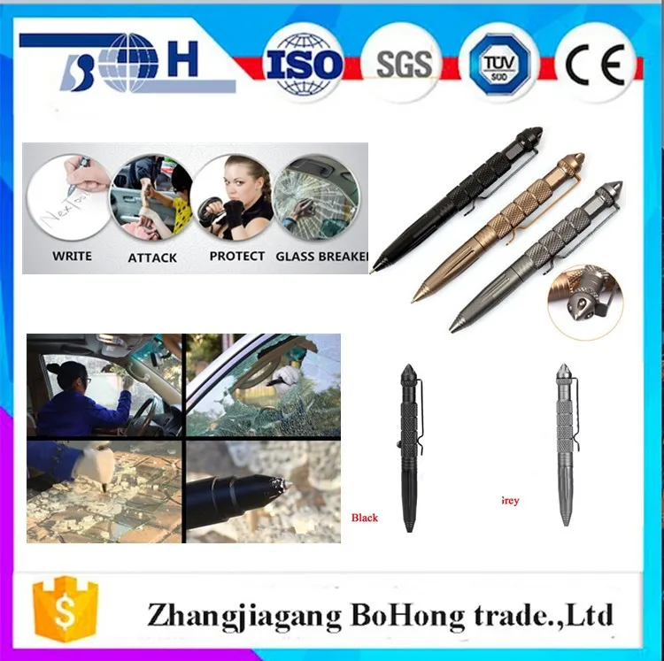 Лучшая цена для мульти алюминий легко использовать тактический pen