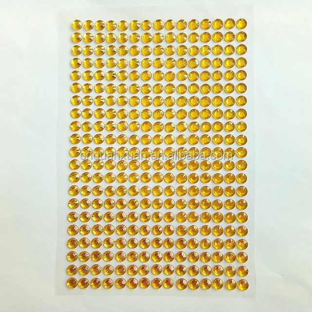 315 pcs diy crystal gem jewelry sticker adhesive rhinestone sheets