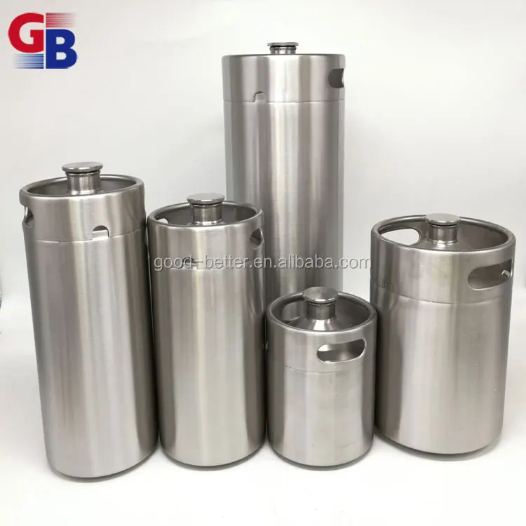 Hot selling SUS 304 stainless steel  2L/3.6/5L/10L homebrew Mini beer keg