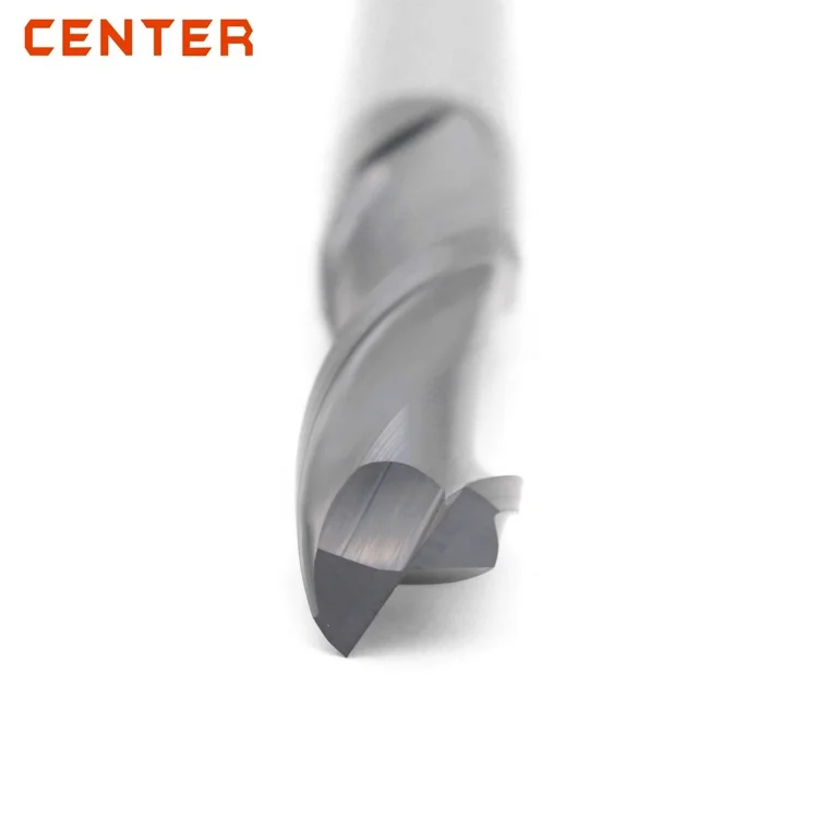 2F HRC55 carbide Flat milling cutter