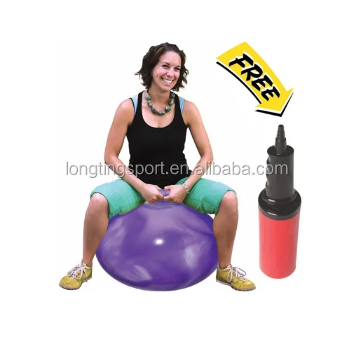 Hot selling Colorful Play high quality kids tennis/space hopper ball and jumping ball with handle