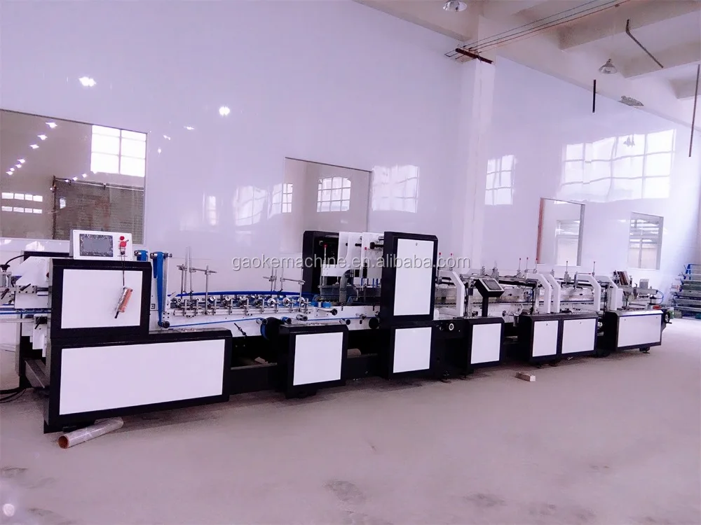 GK-980SLJ High Quality Automatic High Speed 4/6 Corner Carton Box Making Machine