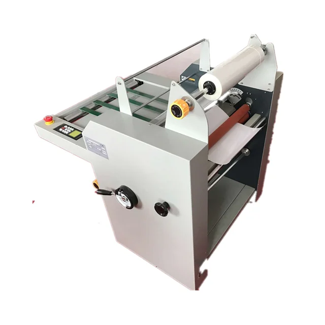 490mm/720mm  Double sides hot and cold roll to roll laminating machine