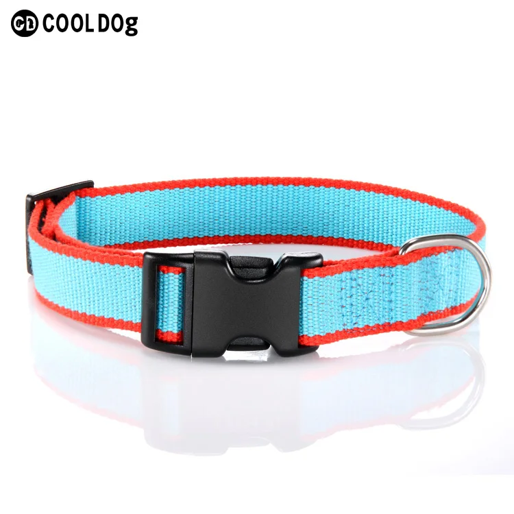 Colorful Dog Collar Pet Hemp Organic Bamboo Fiber Dog Collar