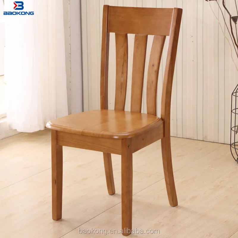 Dark Colour Walnut Hotel Wooden Chairs Restaurant Dining Chair