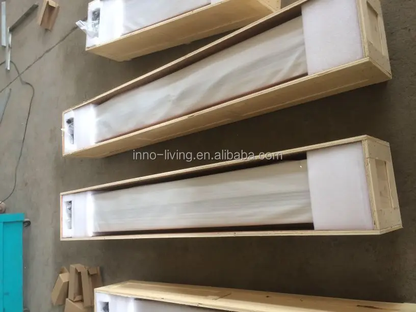 Inno-living 36 inch tv stand bio ethanol smart furniture in wall fireplace