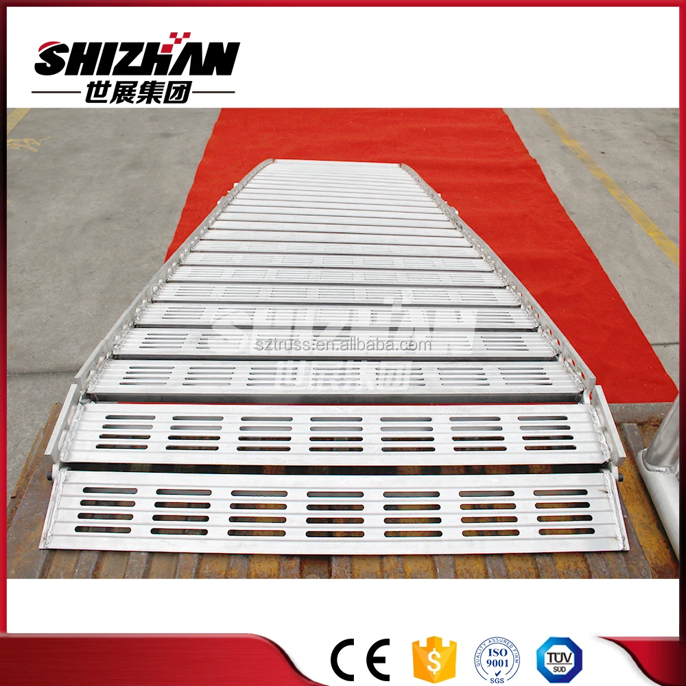 Легко использовать алюминиевые atv рамп/мобильные рампы двор/складной автомобиль рампы