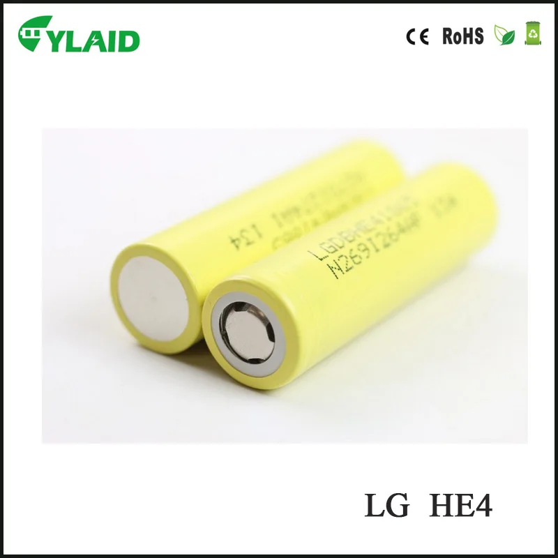 новый оригинальный 18650 аккумуляторная батарея для LG HE4 2500mAh литий-ионная аккумуляторная батарея lg he4 18650