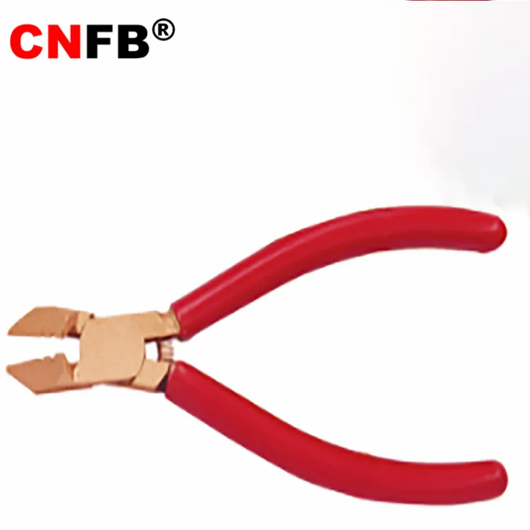 
Non sparking China wholesale high quality hardware hand tool Explosion-proof e-cutting pliers 