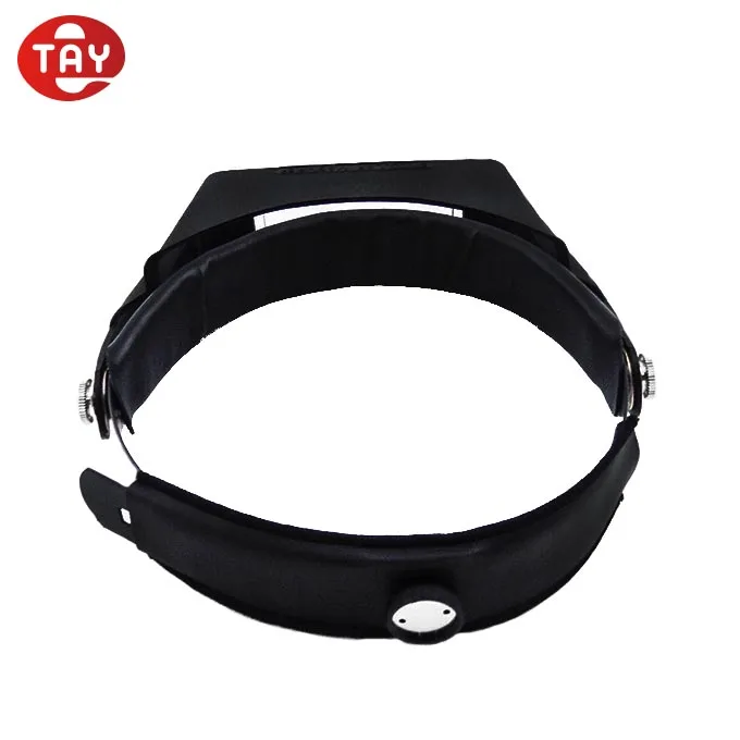 jewelers lighted headband magnifier jewelers magnifying lens headband jewelry glass loupe led light