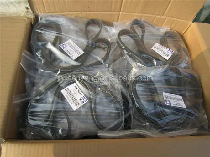 Automobile fan belt ribbed belt PK belt with high quality