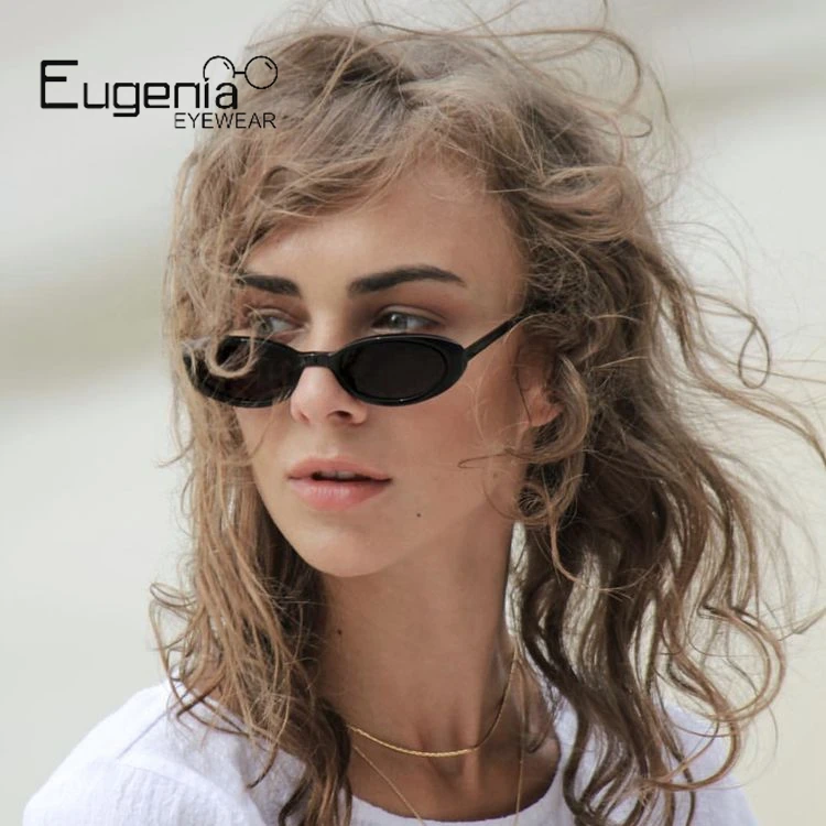 Женские солнцезащитные очки с поляризацией, черного цвета