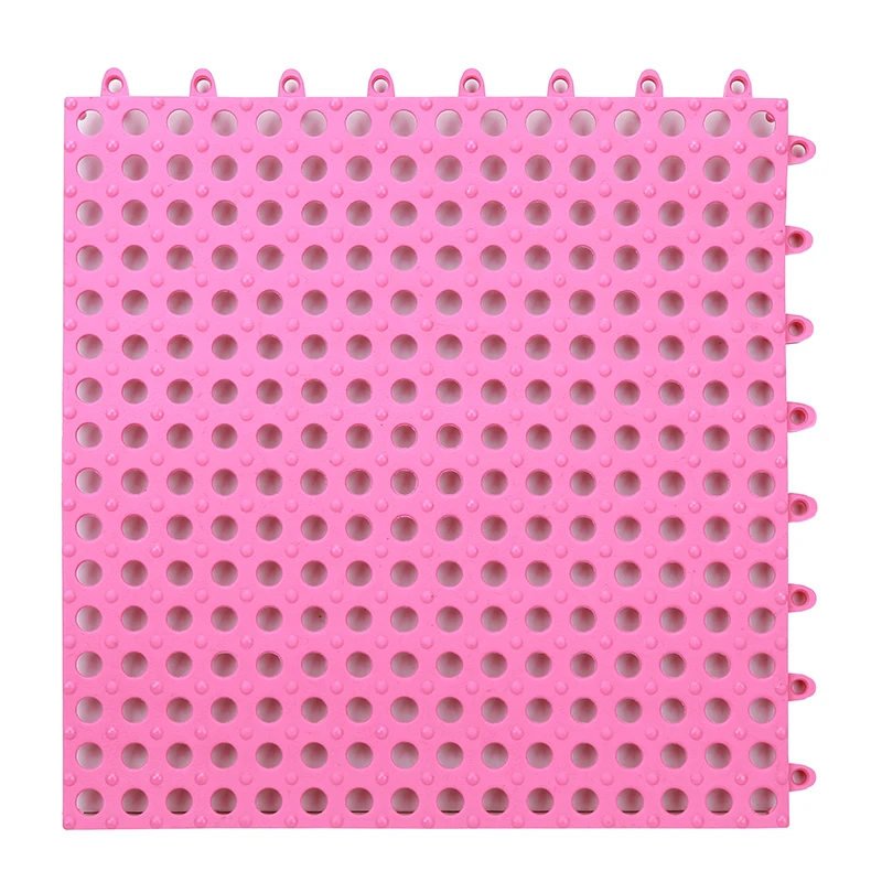 Interlocking Swimming Pool Floor Tiles Mat High Density PVC Vinyl Flooring Graphic Design Simple Color Indoor Modern Smart