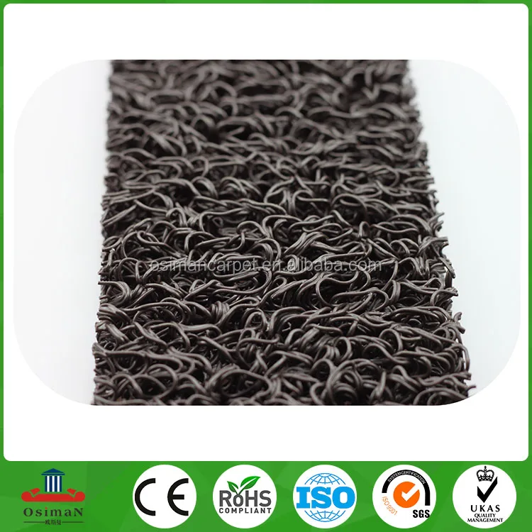 High quality PVC spaghetti mat unbacked