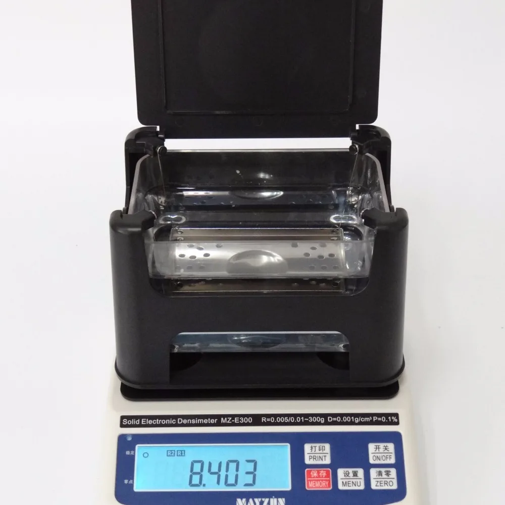 Density measuring instrument Wholesales 1.2 kg Glass Specific Gravity sp. gr. Density Meter