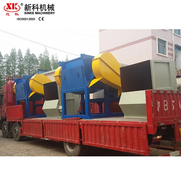 PE PP hard plastic PVC film bottle crusher washing recycle machine plastic crushing machine