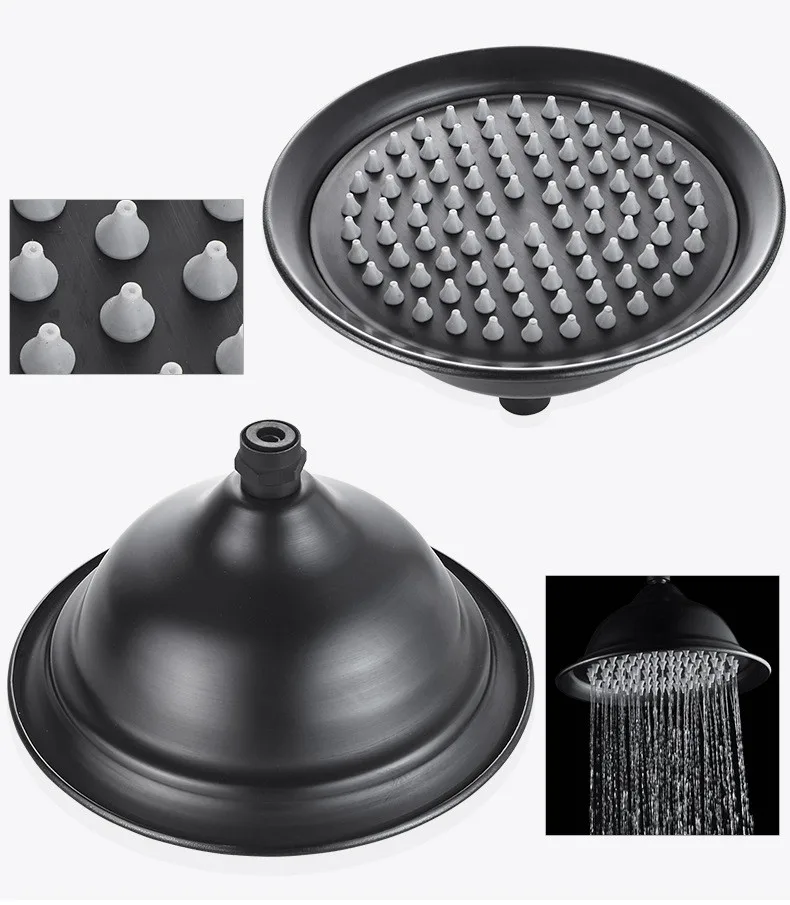Bronze Shower Set European Antique Retro Copper Shower Shower Faucet Set