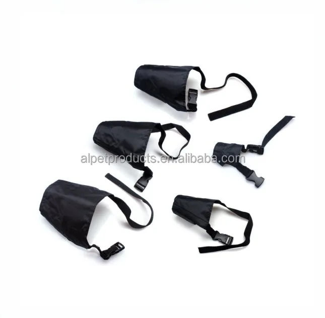 Pet Supply Adjustable Anti-biting Breathable Safety Dog Nylon Muzzle