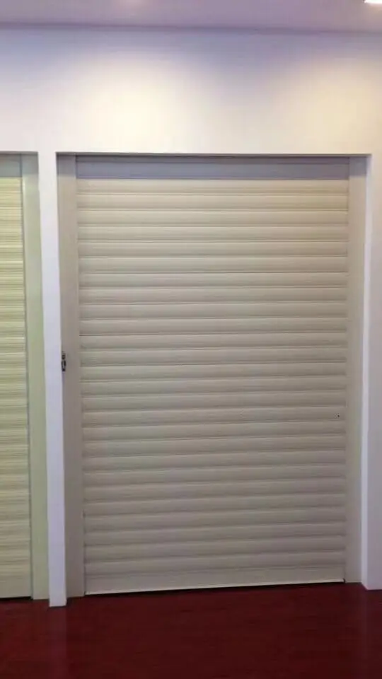 Zambia Aluminium polycarbonate Roller  shutter Door  Price