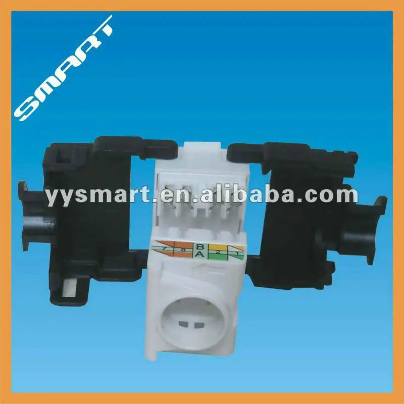 CAT6A 10GB Unshielded Tooless Keystone Jack ( Modular Jack)