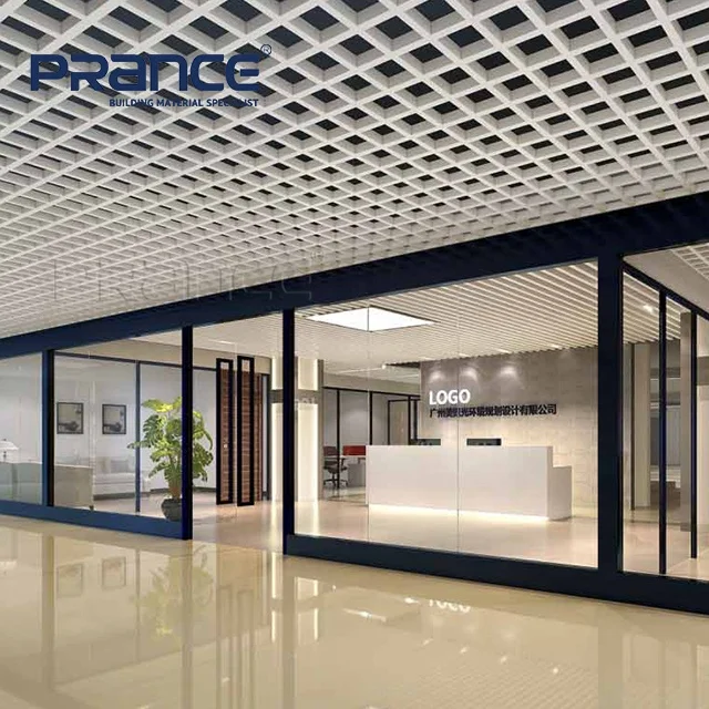 Wholesale aluminum open metal grid aluminum suspended ceiling