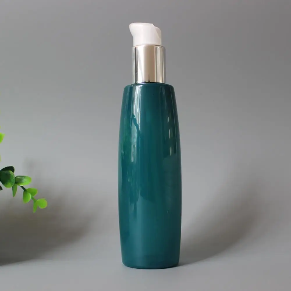 200ml purple bulk empty plastic pet lotion pump bottles