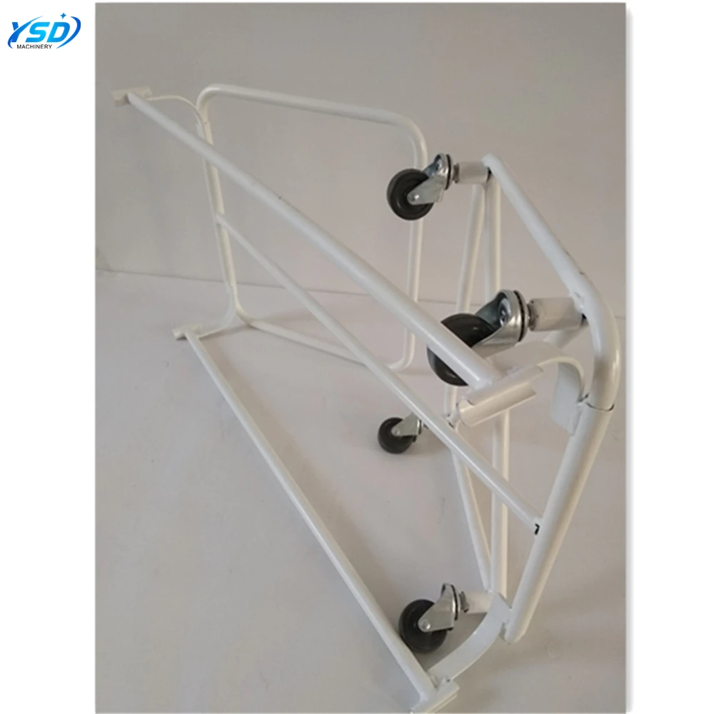 foldable hand trolley cart for carrying supermarket rubbish