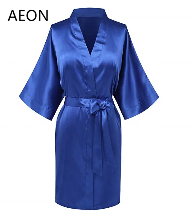 Женское простое короткое кимоно для подружки невесты, свадебное кимоно для вечеринки, доступно 30 цветов, подарок для подружки невесты