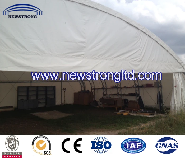 Portable Clear Span Fabric Building for sale
