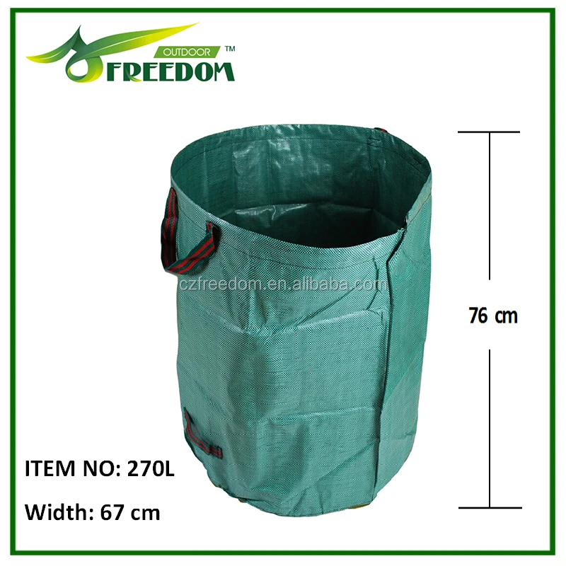 ГОРЯЧИЕ ПРОДАЖИ открытый пластиковый мешок для мусора/сад компост bin по оптовой цене