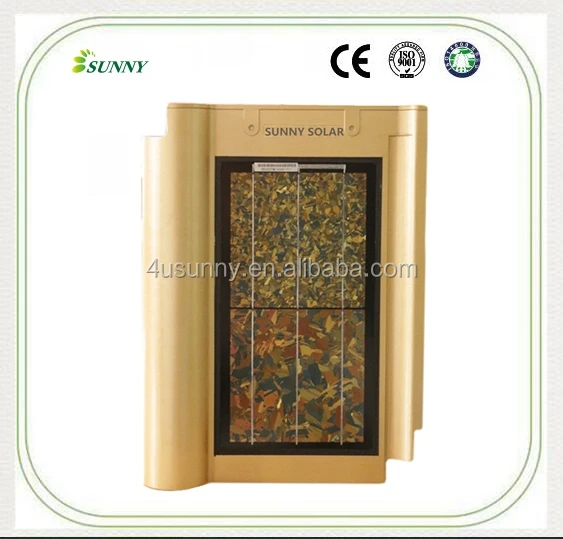Sunny solar roof tiles flat solar decking tiles
