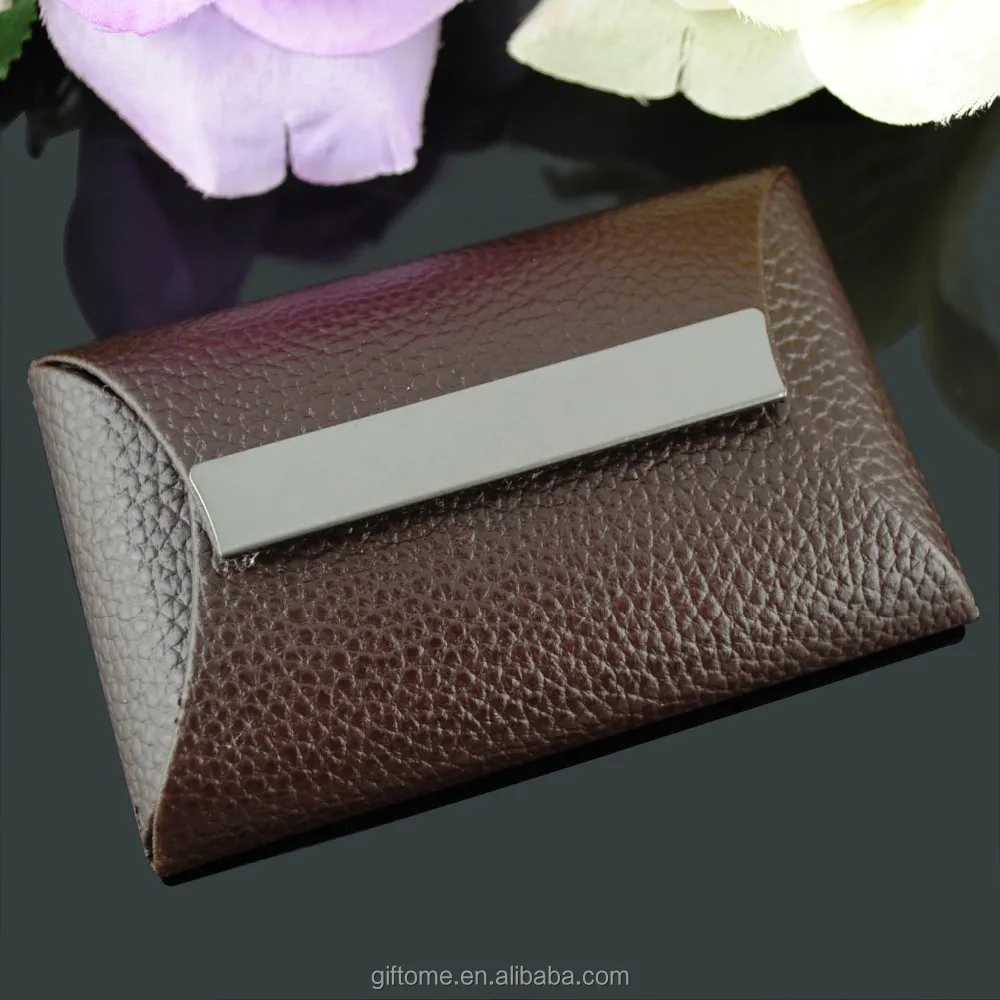 
Коричневый визитница из искусственной кожи VD-P62 