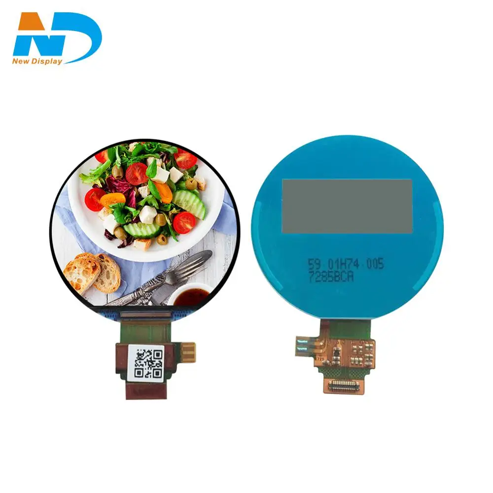 1,4 дюймов круглый lcd TFT полный угол обзора 320*290 разрешение интерфейс MIPI солнечном свете tft lcd экраны