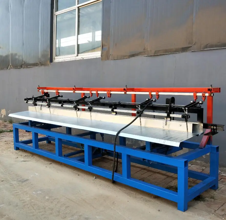 Manual semi-automatic chain link fence machine with high quality