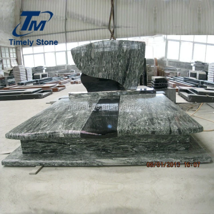 
Marble double tombstone funeral monument 