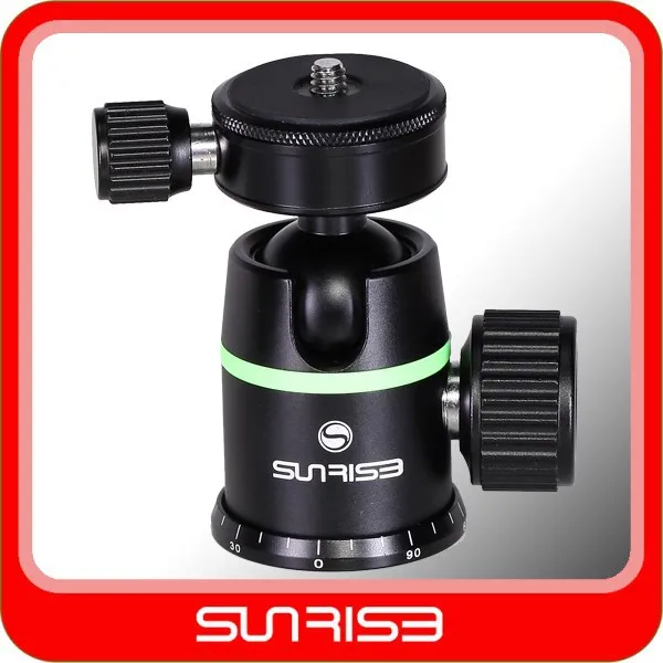 Восход быстрое освобождение фотоаппарат Ballhead штатива мяч головой