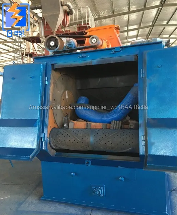 Q32 резиновая-гусеничный дробеструйная машина