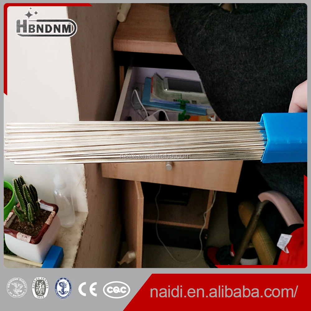 L323 30% Silver Cadium free brazing filler metal round 2mm welding rods BAg30CuZnsn