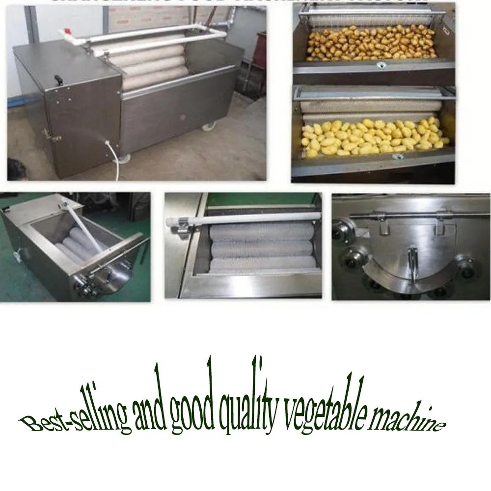 Автоматический промышленный картофелечистка и шайба с кистями цена