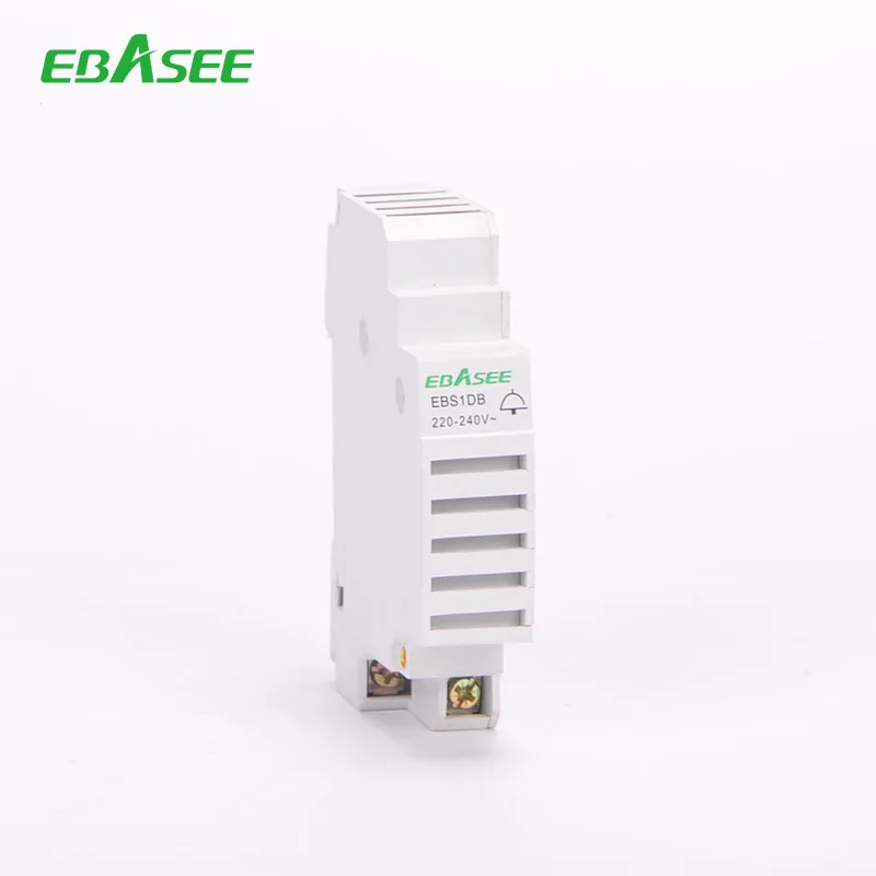 CE CB certificated 230V C45D Modular DIN Rail Indicator Lamp Buzzer and Bell