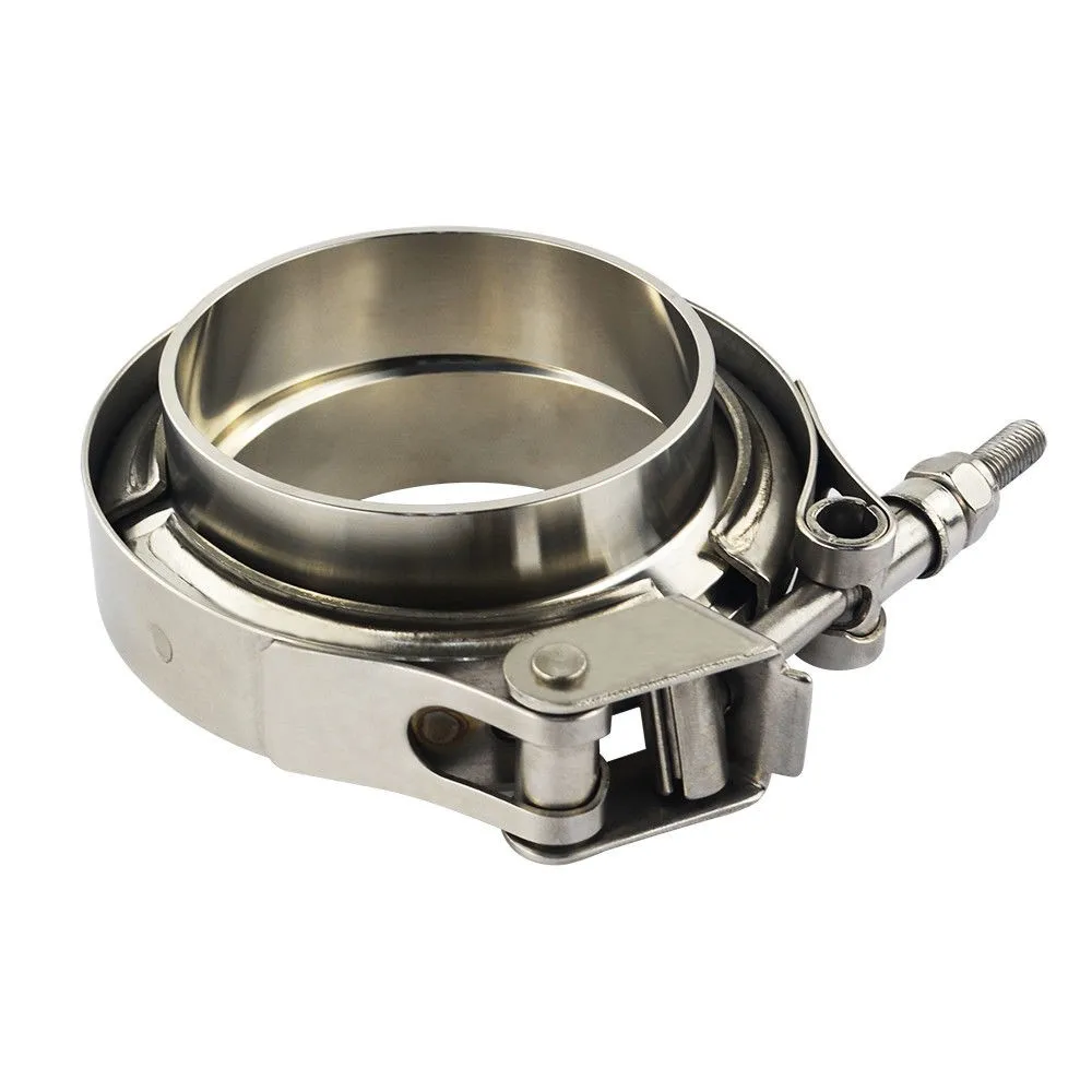 304SS V-BAND EXHAUST PIPE FLANGE QUICK RELEASE KITS CLAMP