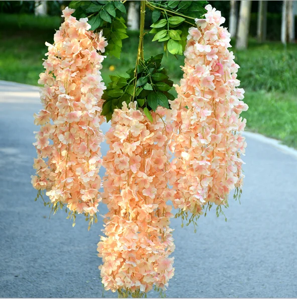 Cheap Wholesale Wedding Decorative wisteria hanging flower