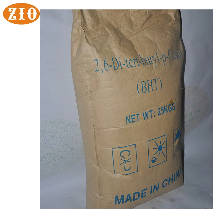 Antioxidant BHT food grade butylated hydroxytoluene competitive price
