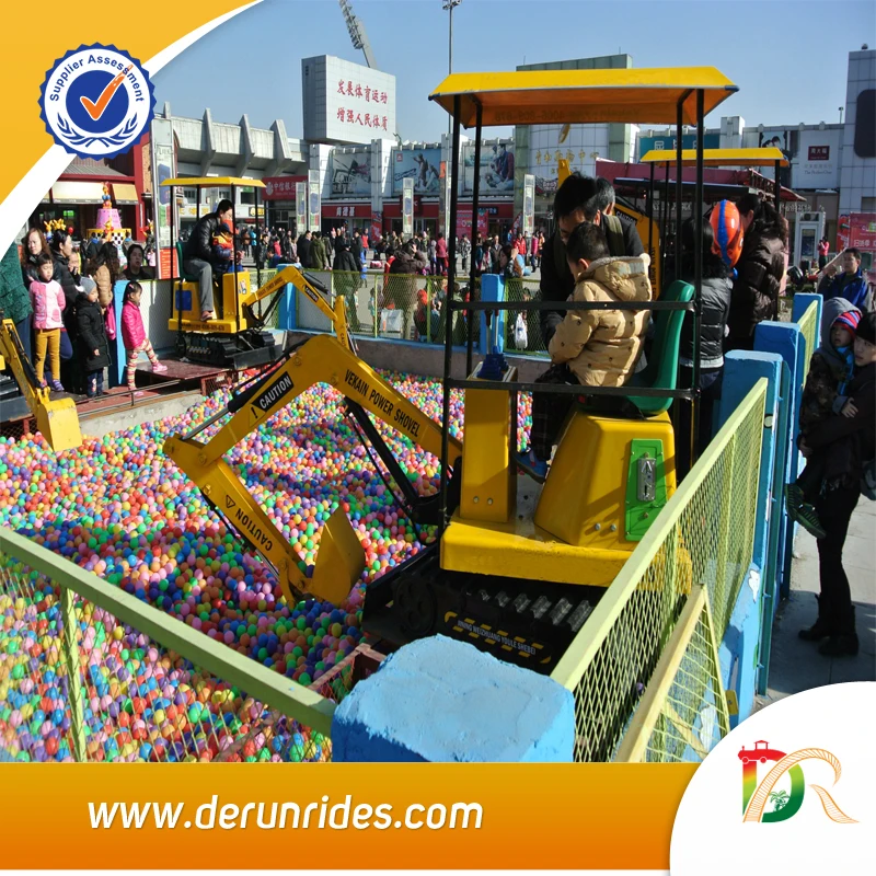 
 Парк аттракционов, Электрический мини-экскаватор, Детские экскаваторы для продажи  