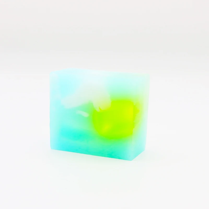 Blue lucky cloud aroma essential oil handmade natural soap bar