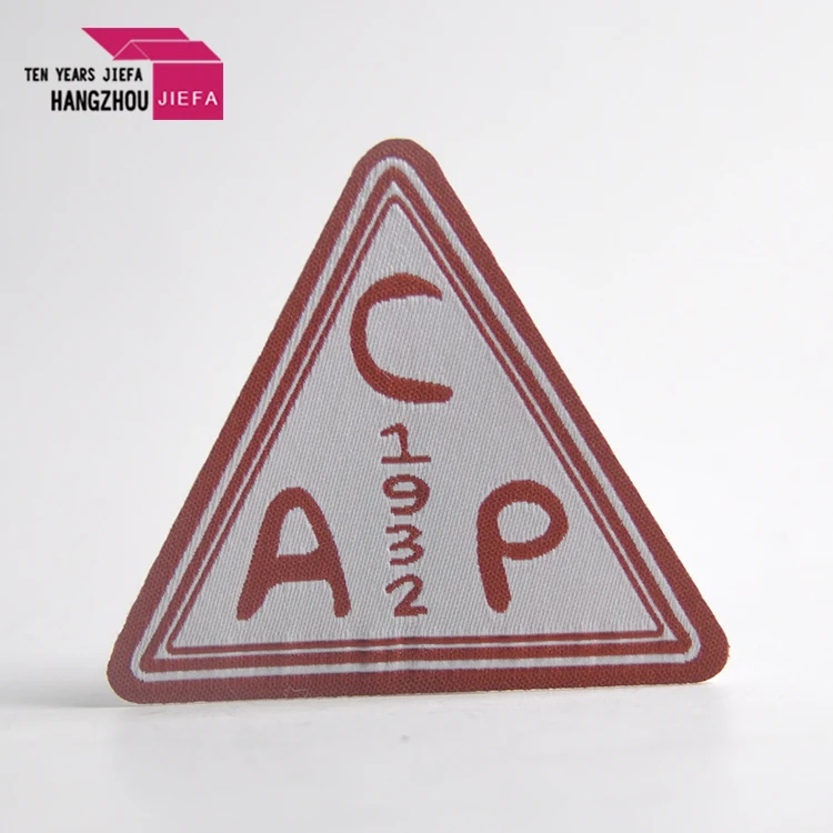 Factory Price Custom Brand Logo Woven Iron on Patches for Clothing