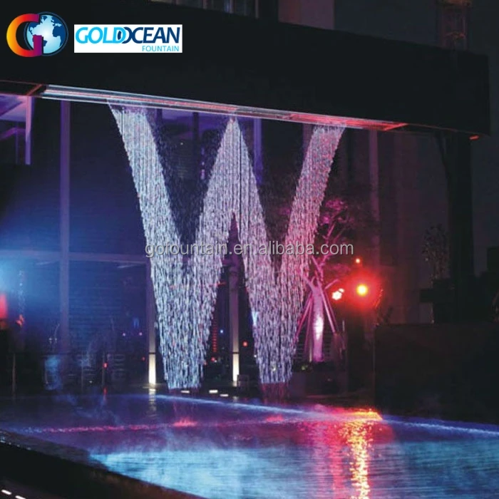 Свободный дизайн воды написание Графический цифровая водяная завеса