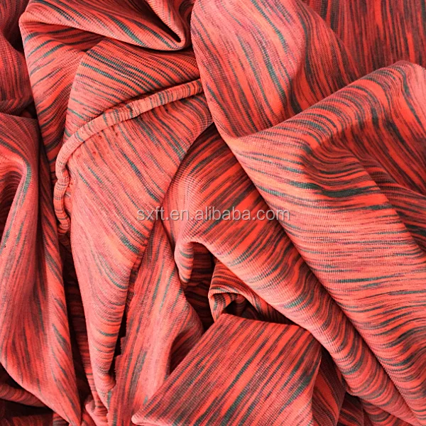 Трикотажная ткань с космической краской высокого качества из 85% полиэстера и 15% спандекса